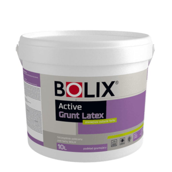BOLIX ACTIVE GRUNT – Kryjący podkład gruntujący 10L