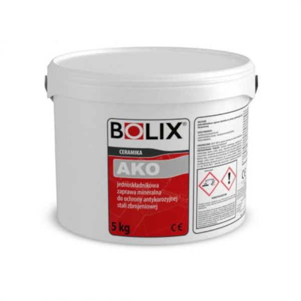 BOLIX AKO – Zaprawa do ochrony antykorozyjnej stali zbrojeniowej 5KG